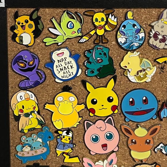 Pokemon Charmander Squirtle Pin Choice Pins Charizard Streetwear Hats Hat Brooch - Picture 5 of 12